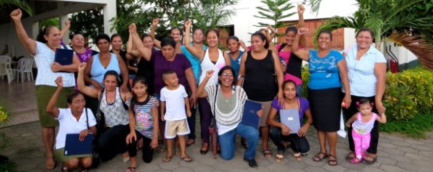 Women from the Juan Francisco Paz Silva cooperative in Achuapa, Nicaragua